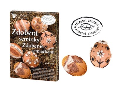 Sada k dekorování vajíček - zdobení semínky