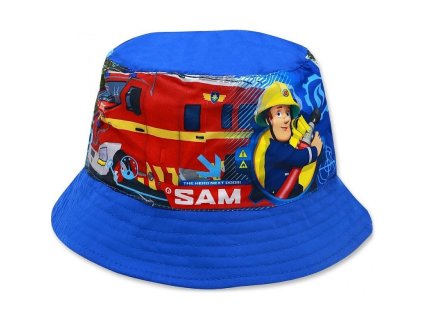 Klobouček Požárník Sam - světlejší modrá