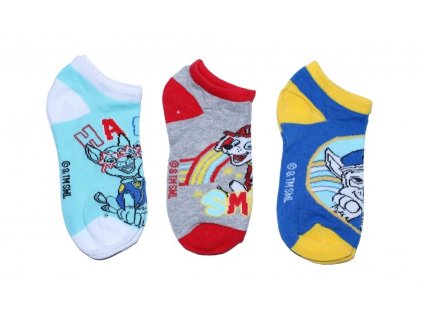 Kotníkové ponožky Tlapková patrola (3pack)