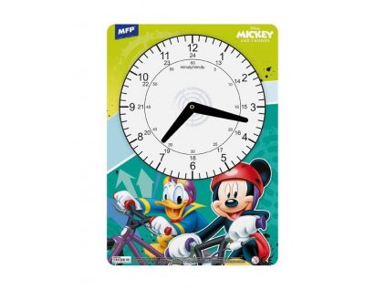 Dětské papírové hodiny Mickey Mouse