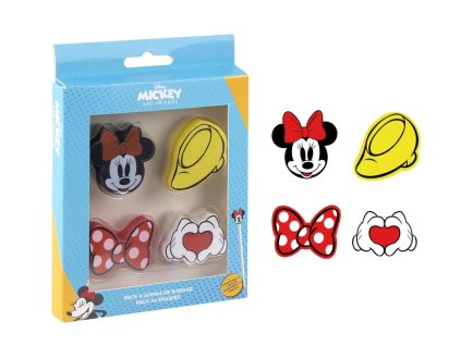Dárková sada - školní gumy Minnie Mouse