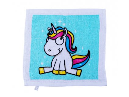 magic cotton towel comic unicorn 44185