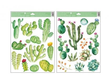Okenní fólie: kaktusy