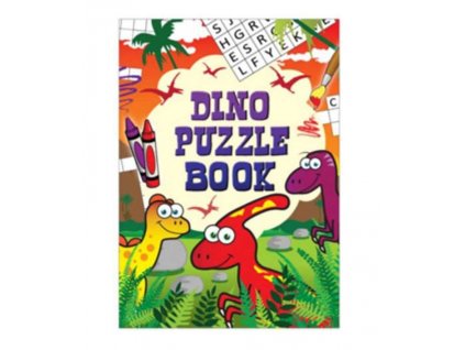 fun stationery book fun dinosaur puzzle 10.5cm x 14.5cm wholesale 15323