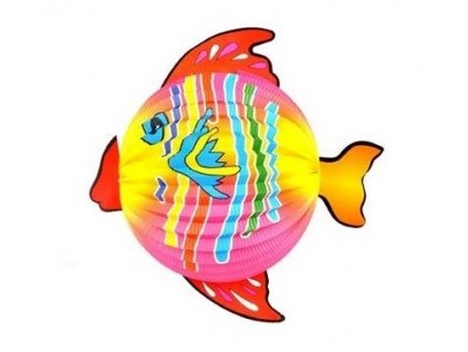 Lampion zvířátko - rybka