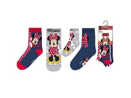 Ponožky Minnie Mouse (3pack)