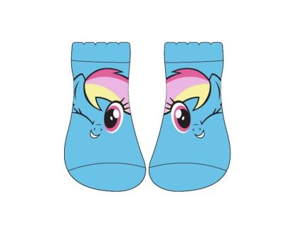 Kotníkové ponožky My little pony - modré (Rainbow Dash)