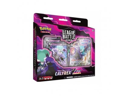 TCG Pokémon Shadow Rider Calyrex VMAX League Battle Deck