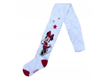 Punčocháče Minnie Mouse - šedé