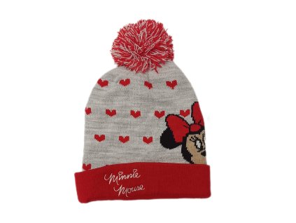 Zimní set čepice+rukavice - Minnie Mouse