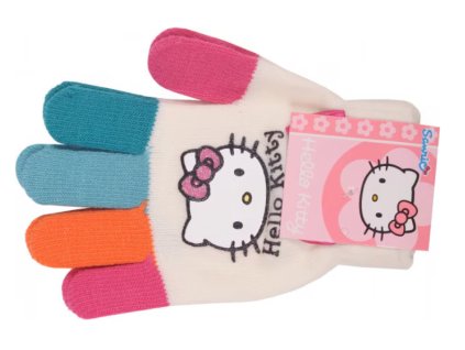 rukavice hello kitty barevne