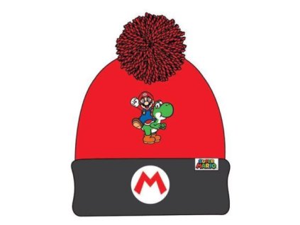 cepice super mario cervena
