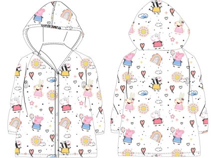 pláštěnka PEPPA PIG obrázky-transparentní