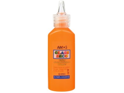 Barvička na sklo (22 ml) - oranžová