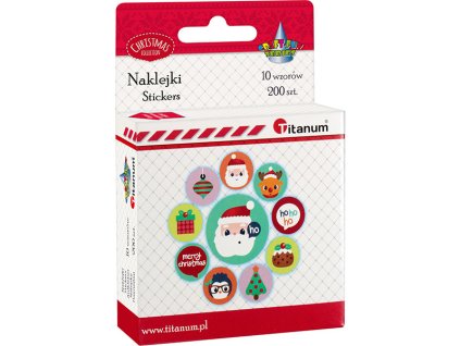 Vánoční samolepky