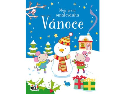 jiri models prvni omalovanka vanoce