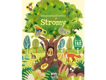 0008269 samolepkova knizka stromy