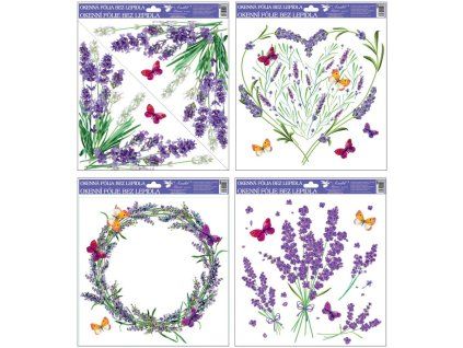 Okenní fólie - levandule