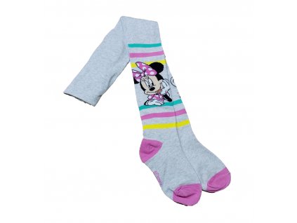Punčocháče Minnie Mouse - šedá