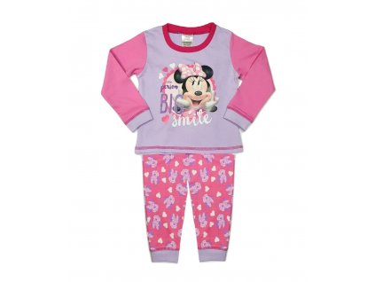 Mimi pyžamo s dl. rukávem + kalhoty Minnie Mouse