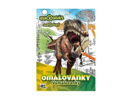 0005092 omalovanky a4 dinosauri