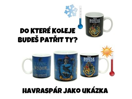 Keramický hrnek (měnící podle teploty) Harry Potter