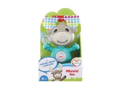 fisher price linkimals interactive talking reindeer 12x20cm language czech