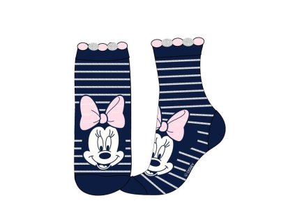Ponožky Minnie Mouse - modré