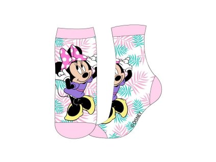 Ponožky Minnie Mouse - růžové