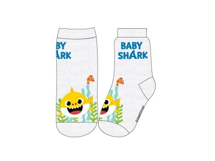Ponožky Baby shark - šedé
