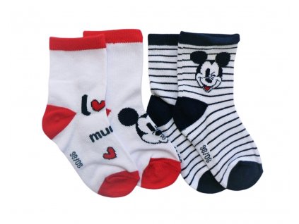 49 1 disney kojenecke ponozky mickey mouse 2pack
