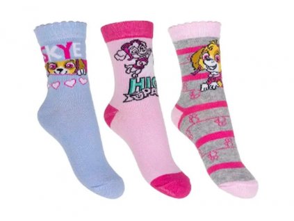 Paw Patrol str mper til piger 3 pak1653333081.4183a