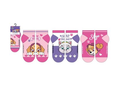 Kotníkové ponožky Tlapková patrola (3pack)