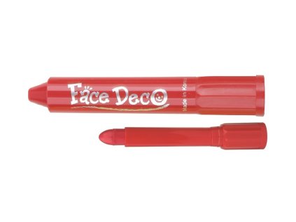 Barva na obličej v tubě - červená