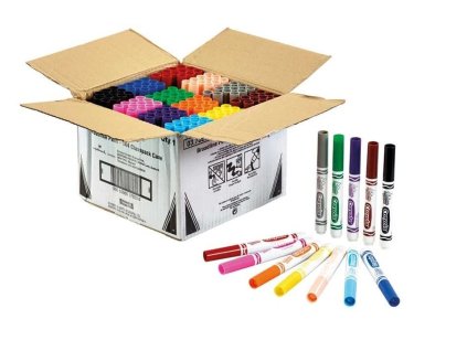 Popisovací fix (široký) Crayola - šedý