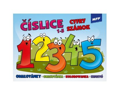 Omalovánky - čísla 1-5