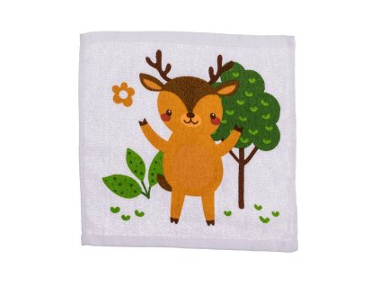magic cotton towle forrest animals 78791