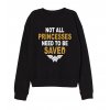 Dámská mikina "Not all princess need to be saved"