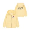 Mikina na zip a s kapucí Minnie Mouse - žlutá