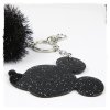 Klíčenka s pom-pom kuličkou Mickey Mouse