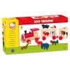 Dřevěný vlak se zvířátky Zoo Trenino