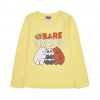 Triko s dl. rukávem Mezi námi medvědy - žlutá