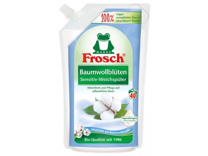FROSCH baumwollblueten sens weichspueler 1000ml