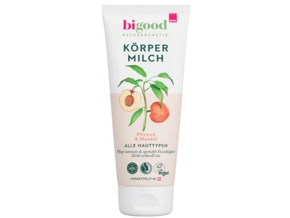 bigood koerpermilch pfirsich mandel