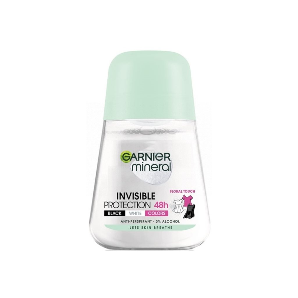 GARNIER Mineral Invisible Black White Colors antiperspirant roll-on 50ml