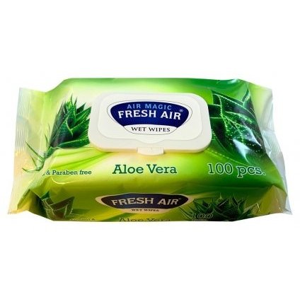 AIR MAGIC Fresh Air Aloe Vera vlhčené utierky 100ks