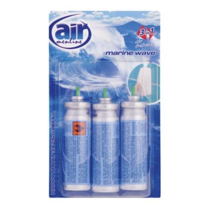 26275 air menline marine wave nahradna napln 3x15ml