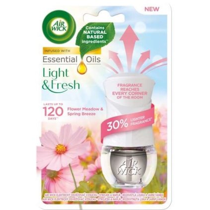 26332 air wick essential oils light and fresh flower meadow and spring beeze strojcek nahradna napln 19ml