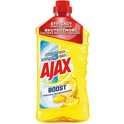 AJAX Boost Baking Soda a Lemon univerzálny čistiací prostriedok 1L
