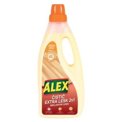 ALEX 2v1 Extra Lesk čistič na laminátové podlahy 750ml